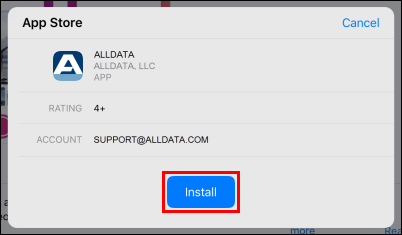 Ing And Installing The Alldata App
