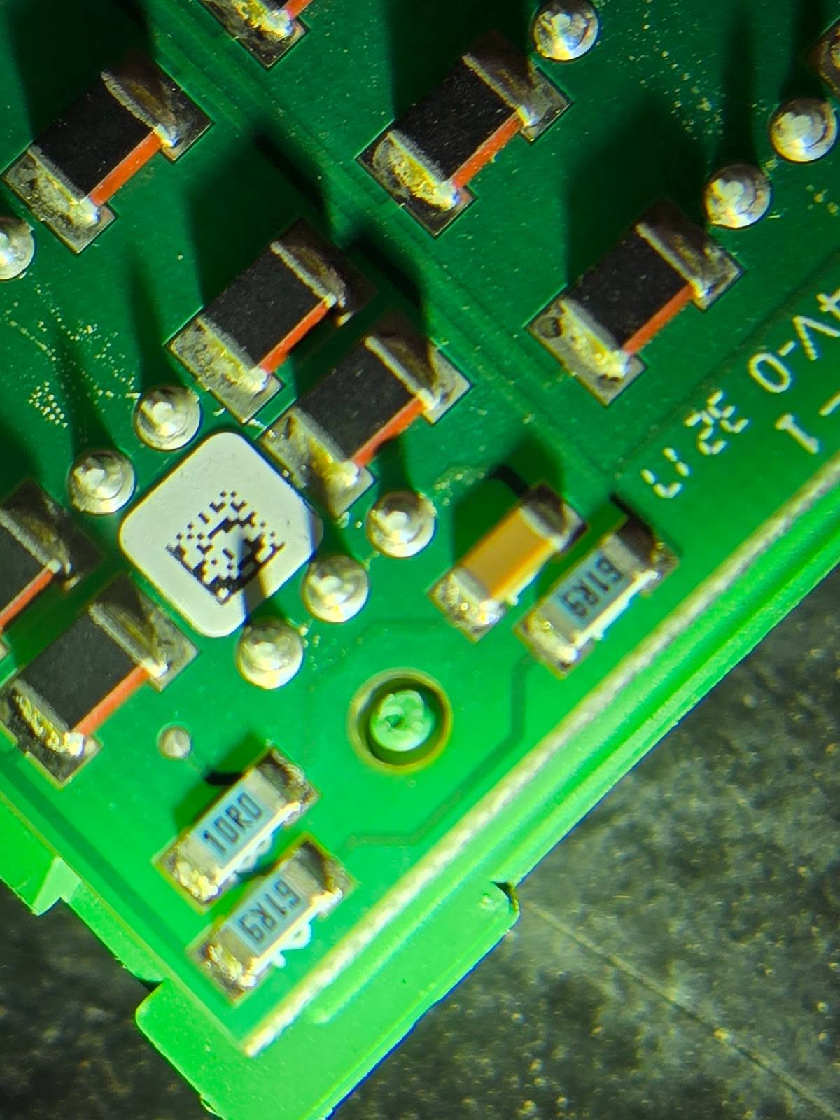 Cracked Solder Joints