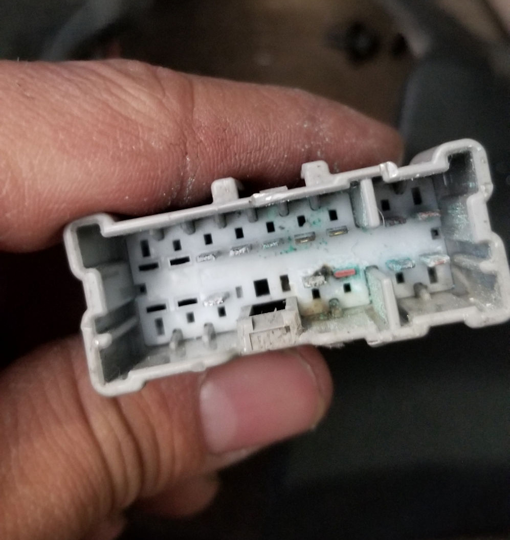 Nissan Versa Connector Corrosion