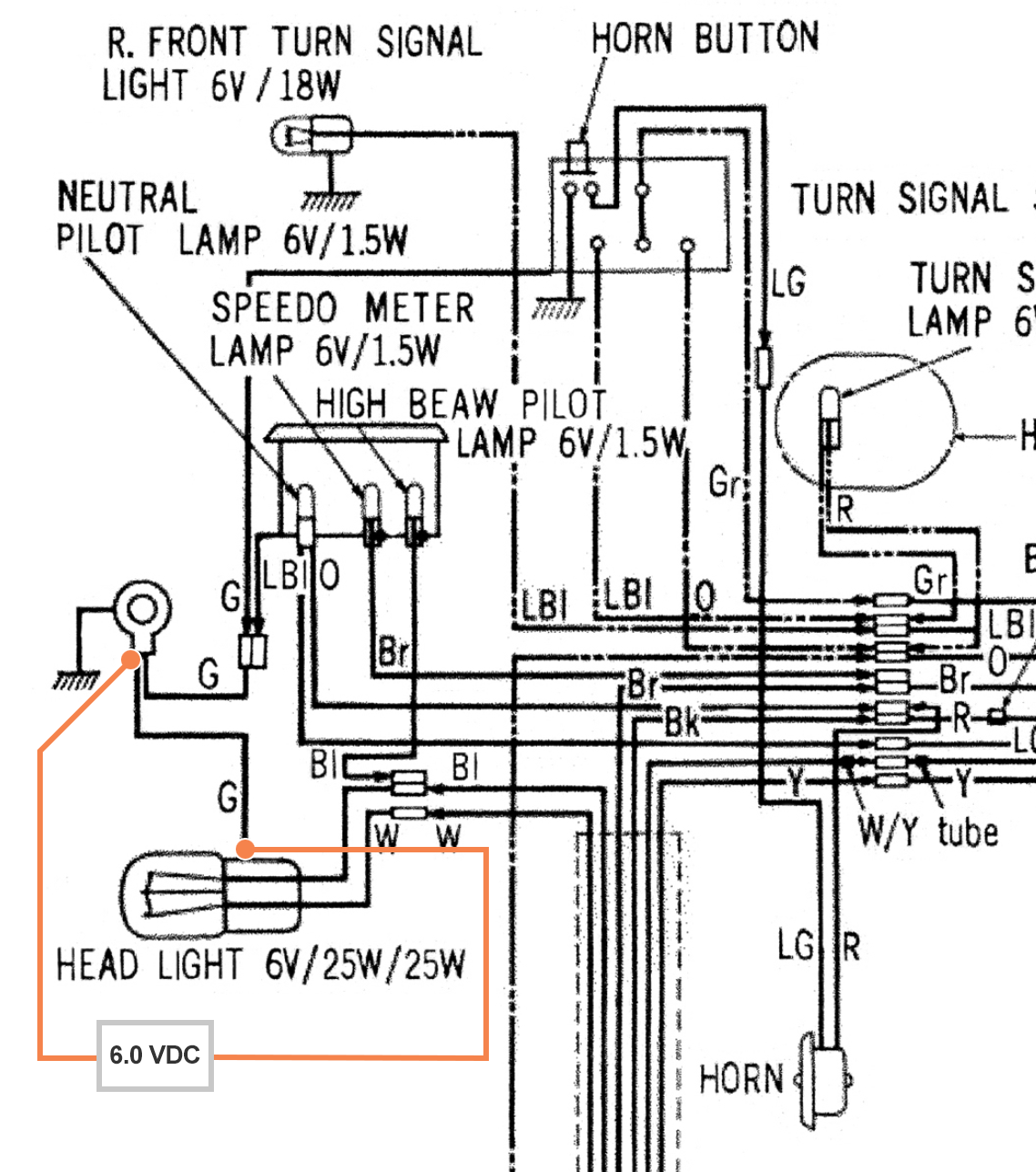 Honda Bike Headlight