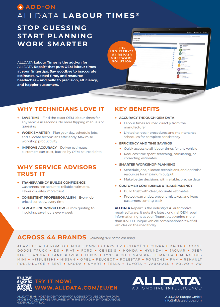 Product Information Sheet | Labour Times
