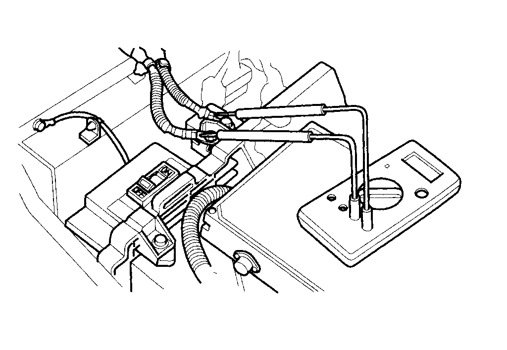 Measure Voltage at Junction Teminals