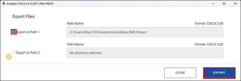 path export