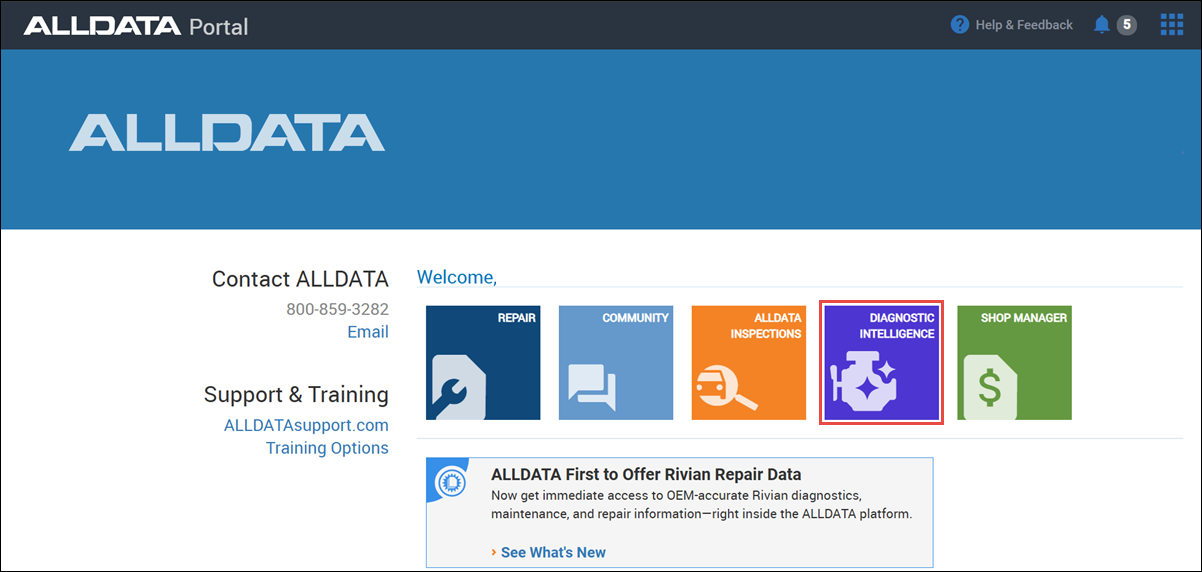 Open Diagnostic Intelligence app