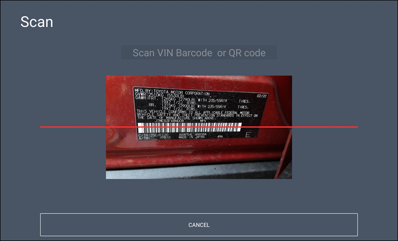 barcode scan