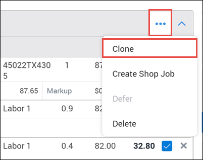 clone action