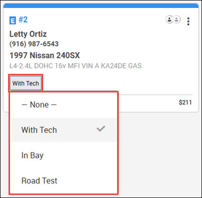 wip status badge update