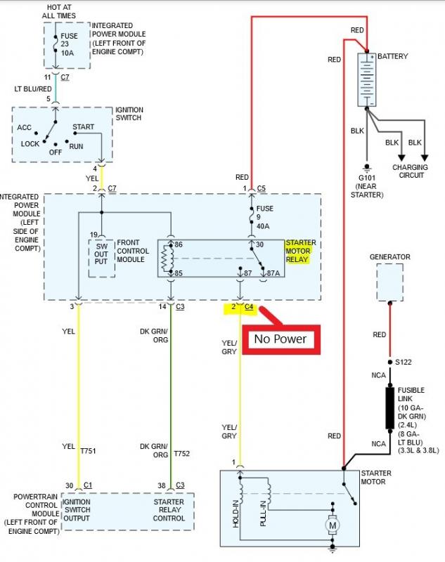 F250 Diode Causes No Lights When Engine is Idling