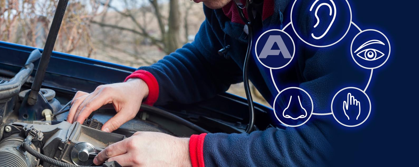 Sense of Hearing to Diagnose Vehicle Problems