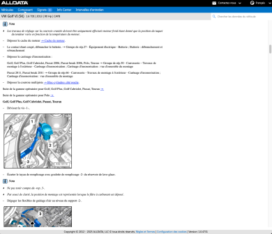 Informations mécaniques