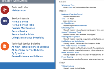 Maintenance Schedules Procedures