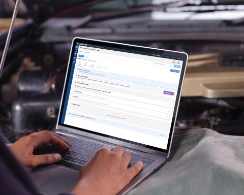ALLDATA Diagnostic Intelligence on a Laptop