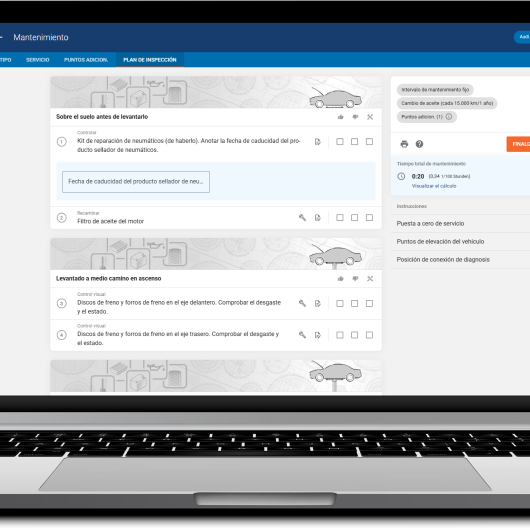 «Programas de mantenimiento ALLDATA» en español