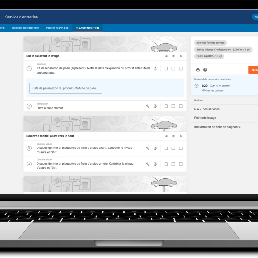 « Calendriers d'entretien ALLDATA » en français