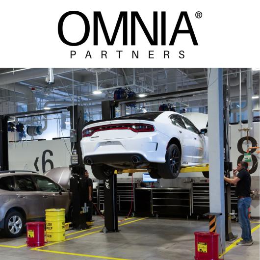 OMNIA PARTNERS: Wide angle of Auto Shop
